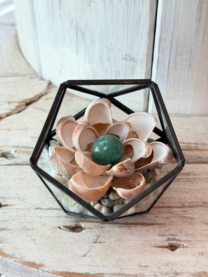 Mini Abundant Heart ZenFlower Terrarium