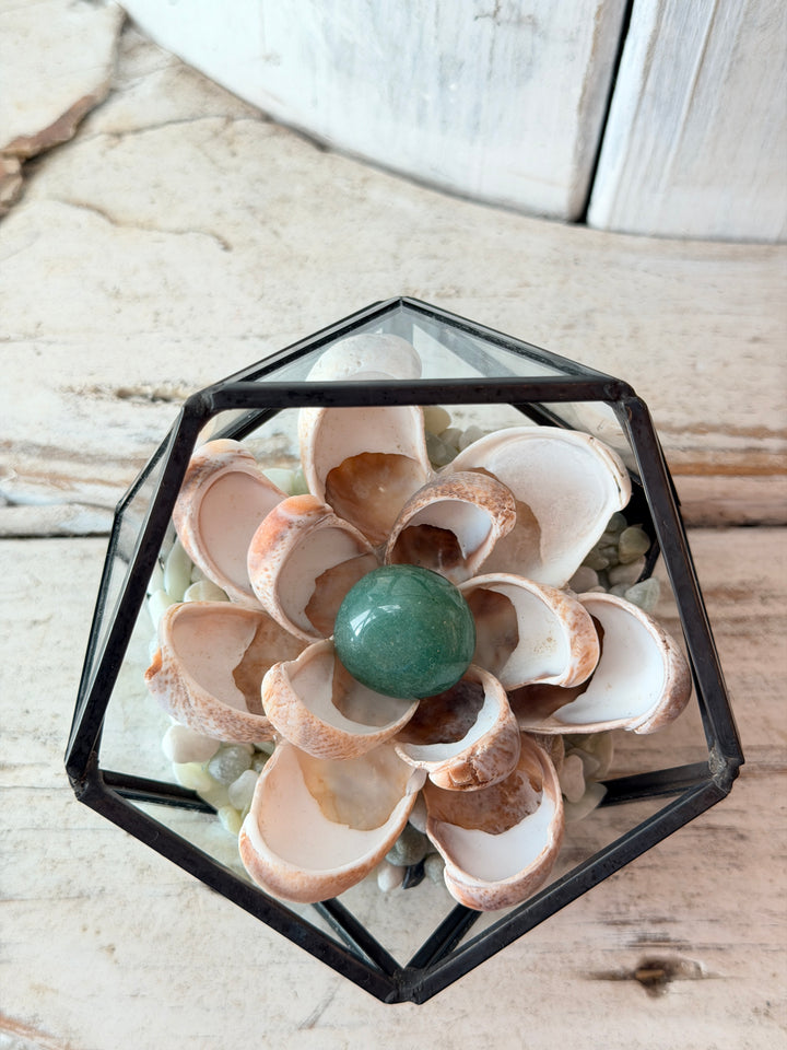 Mini Abundant Heart ZenFlower Terrarium