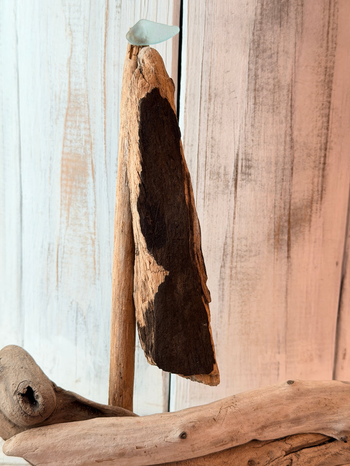 Mini Driftwood Sailboat