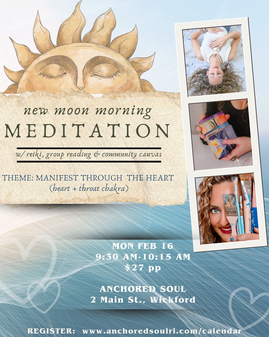 New Moon Reiki Meditation | Heart & Throat