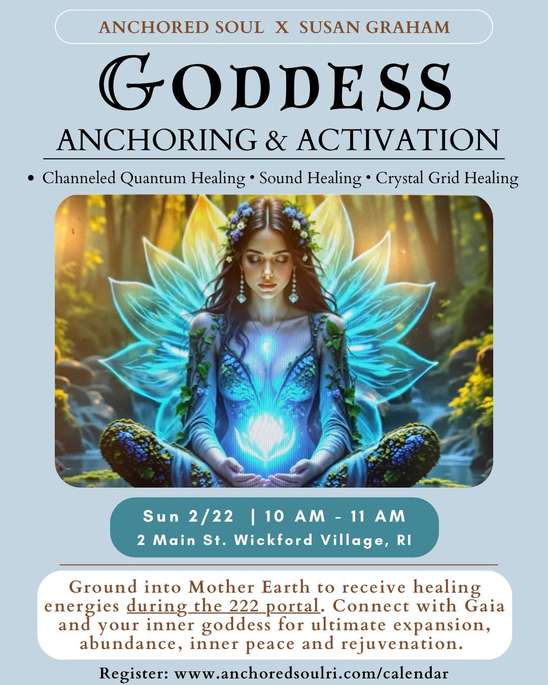 Goddess Anchoring & Activation Session