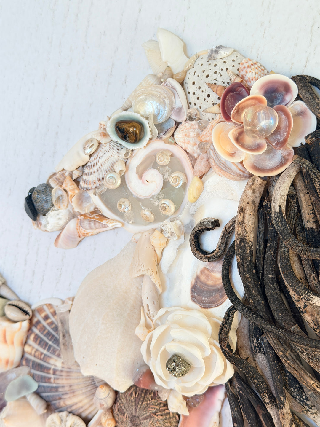 Anchored Soul | Fire Horse Assemblage | Wall Art