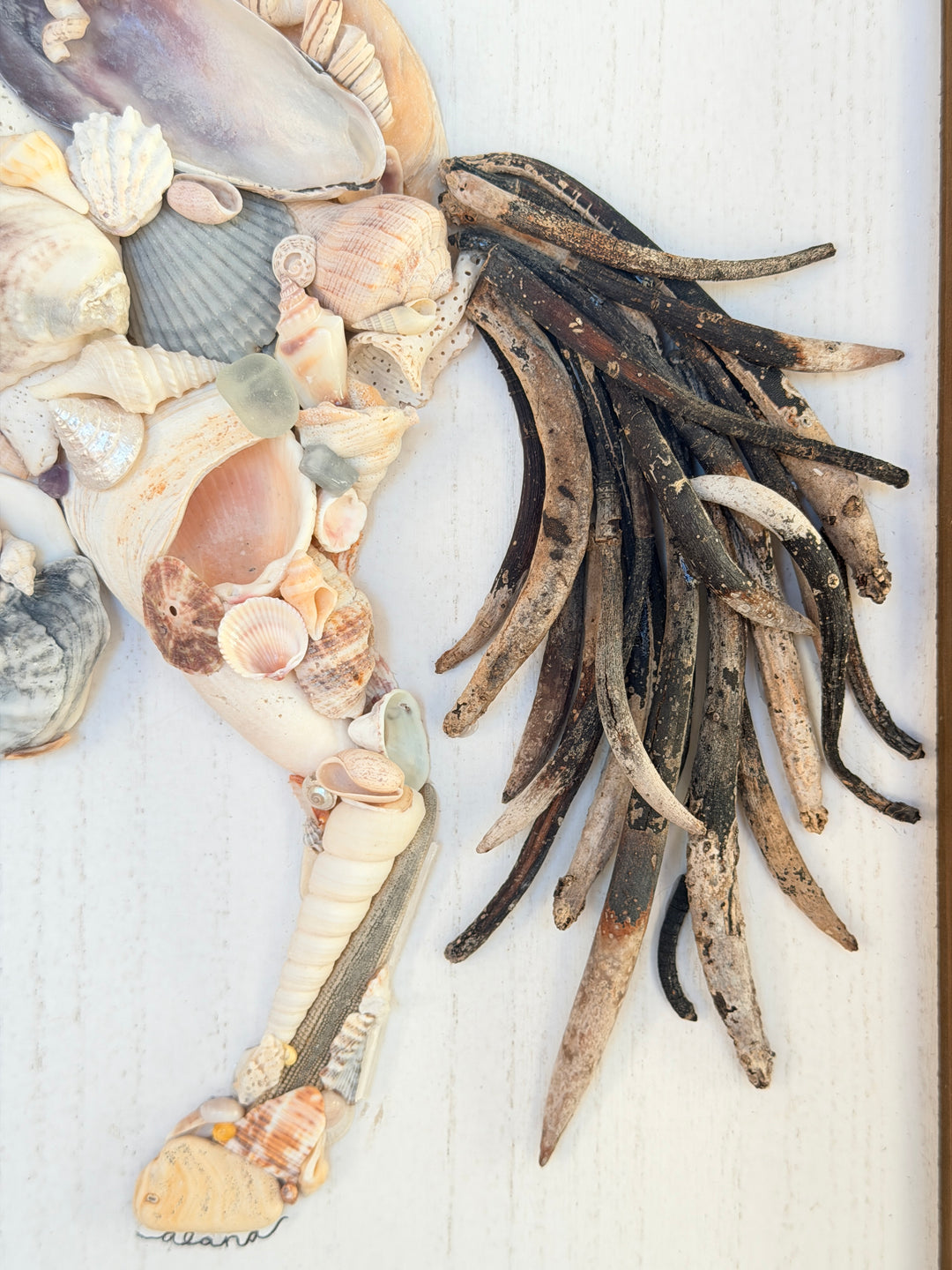 Anchored Soul | Fire Horse Assemblage | Wall Art