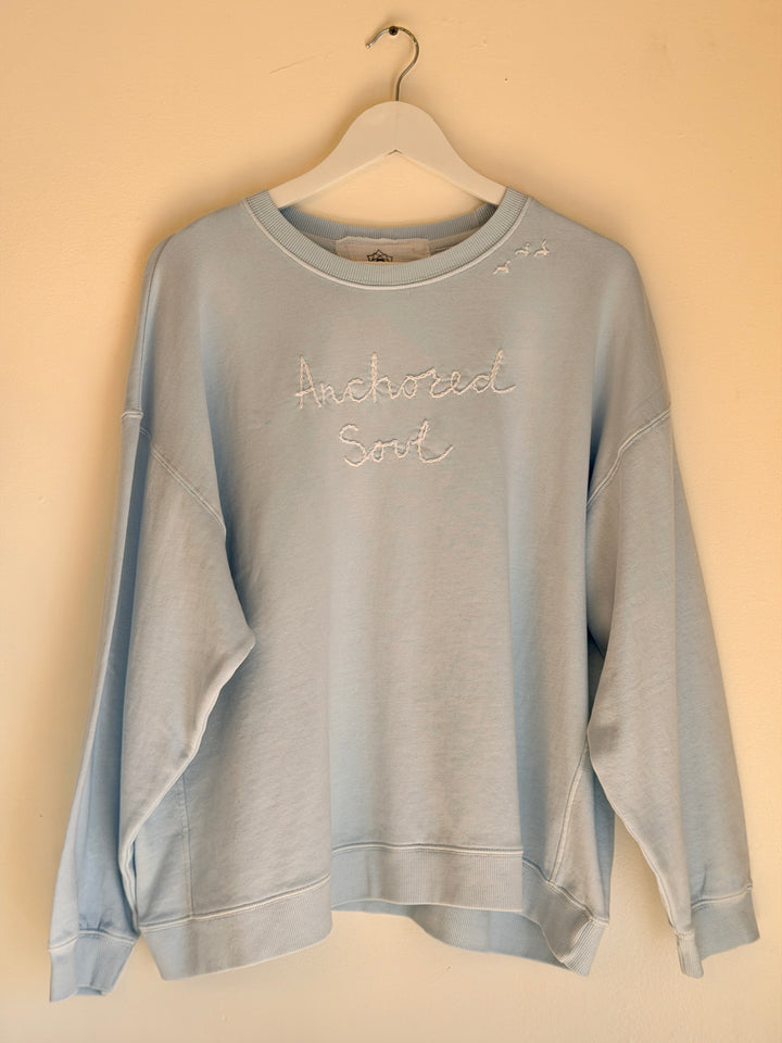 Anchored Soul Hand-Stitched Sweatshirt | Limited Release