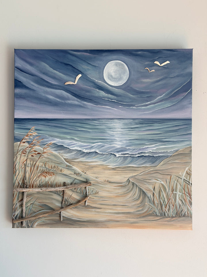 Anchored Soul | High Tide | 20x20 Canvas Wall Art