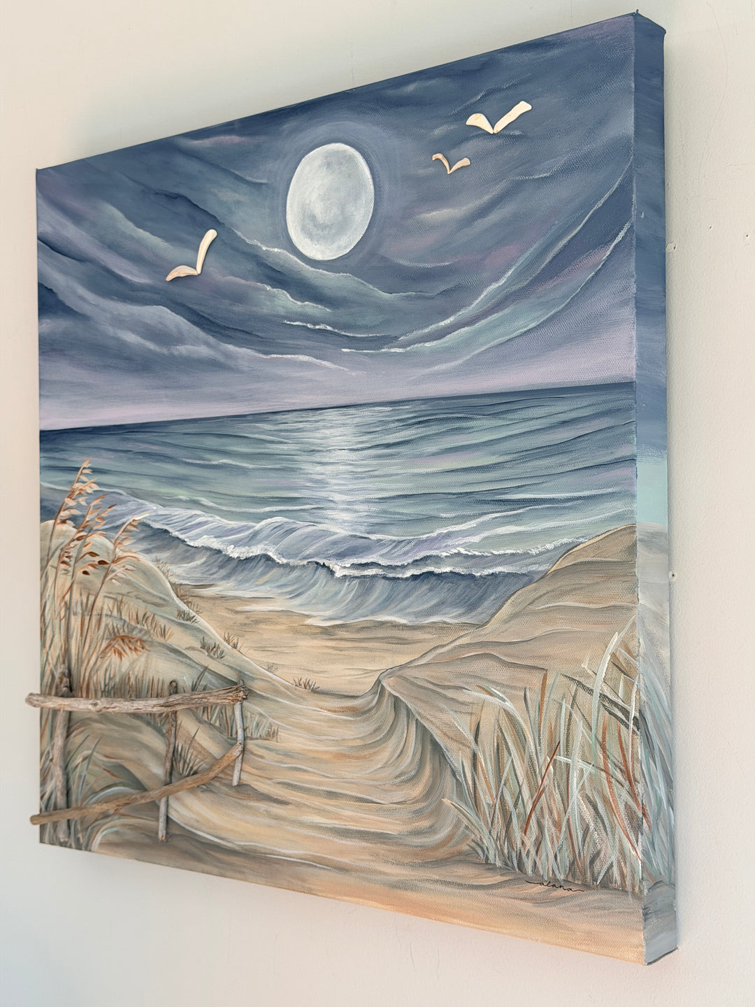 Anchored Soul | High Tide | 20x20 Canvas Wall Art
