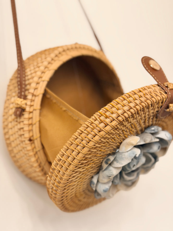 "Journey" Rattan Bag