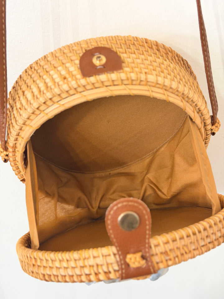 "Journey" Rattan Bag