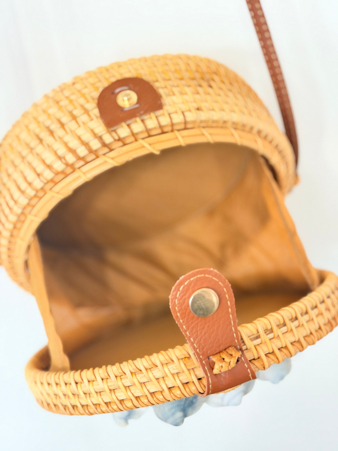 "Clarity" Rattan Bag