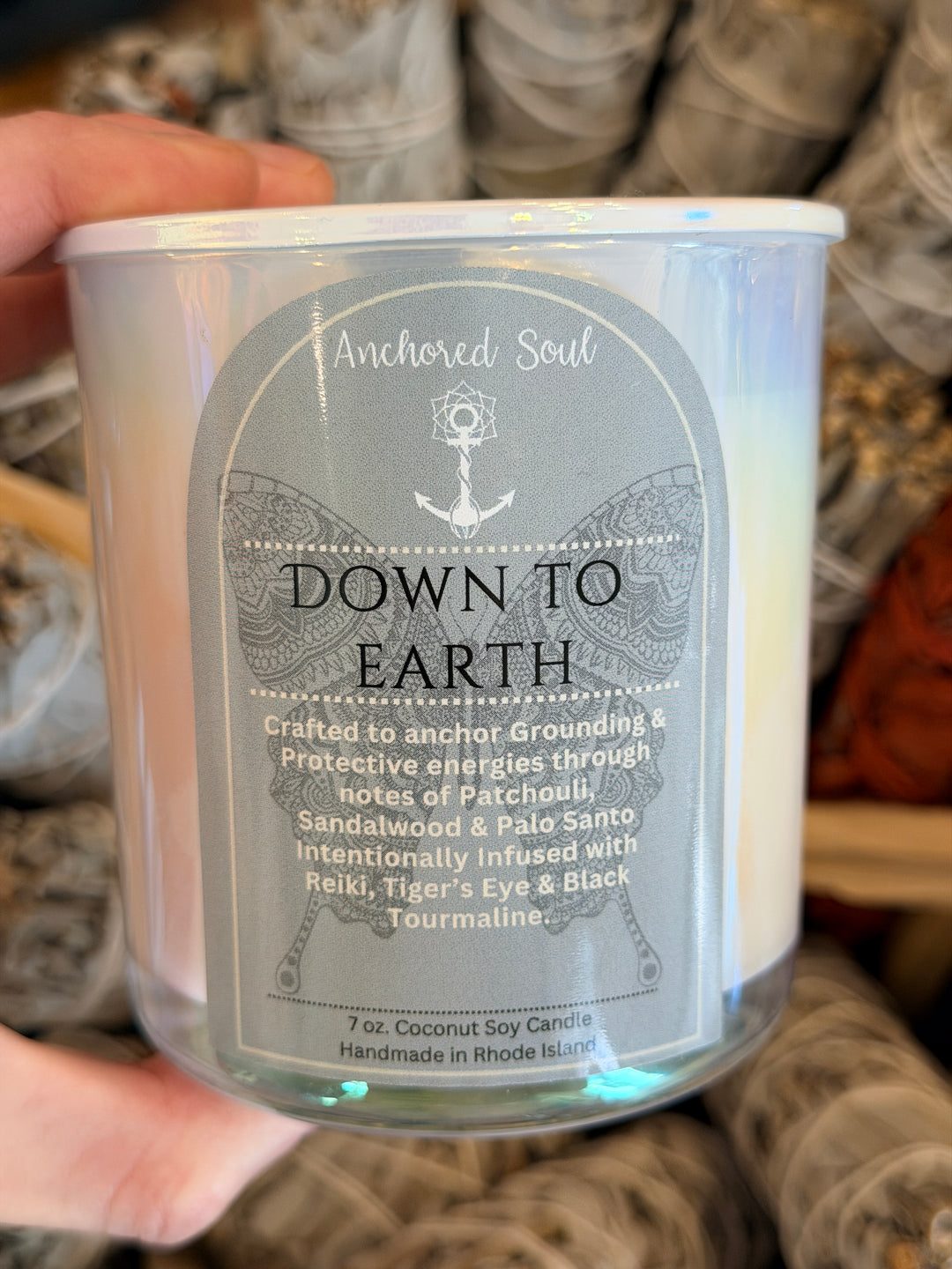Anchored Soul Down To Earth Intention Candle