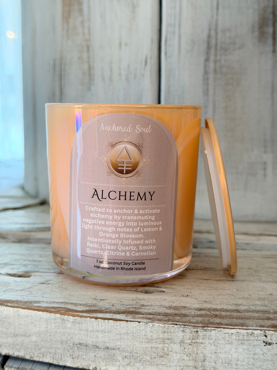 Anchored Soul ALCHEMY Intention Candle (Soy)