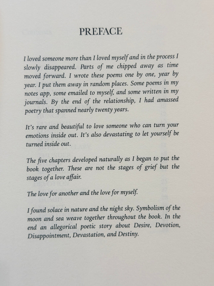 Desire &amp; Its Impossibilities by Vanty Lee | Poems of disappointment | Hardcover