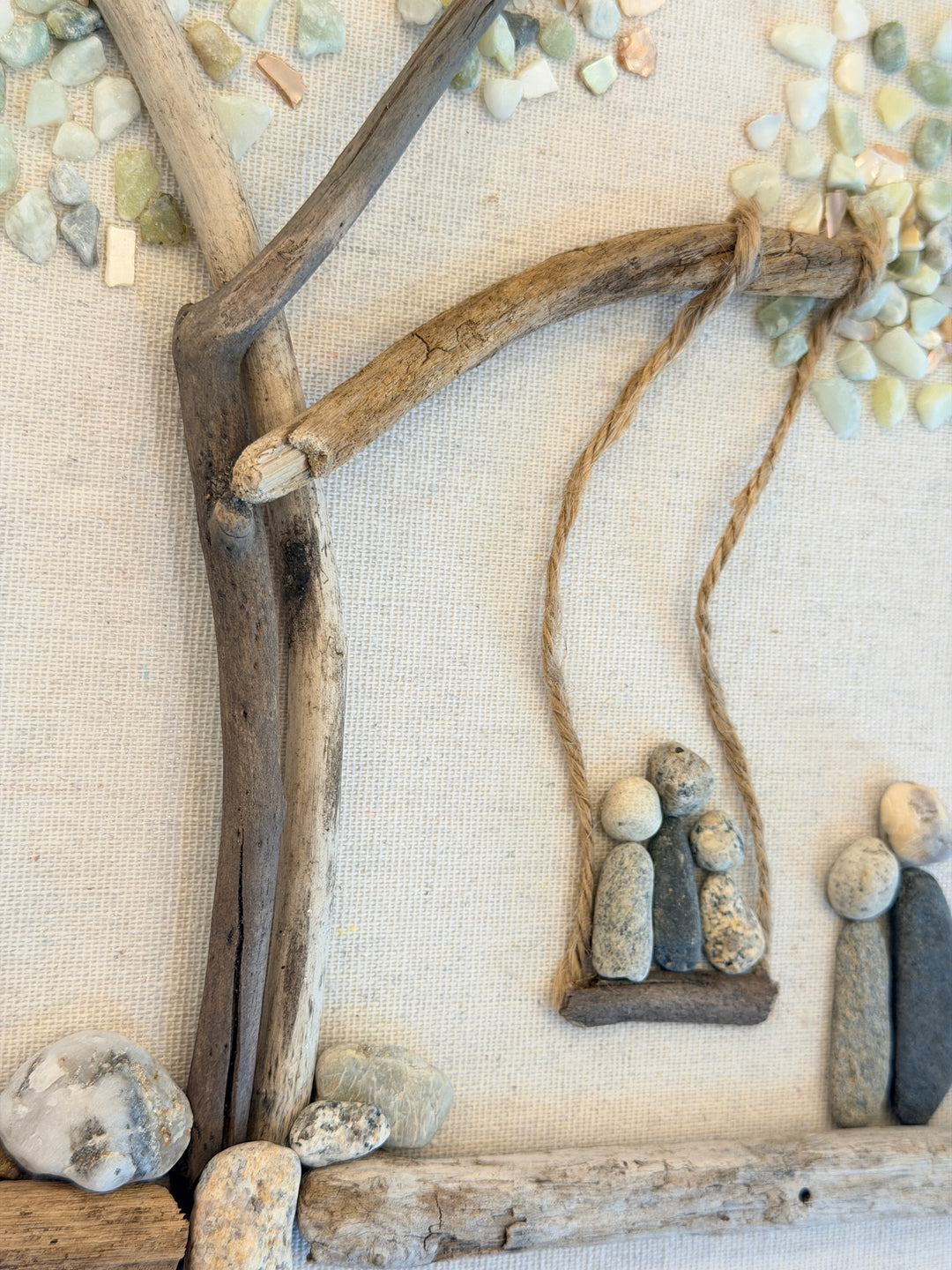 Anchored Soul | Rock Family of 5 w/ Swing | Shadow Box