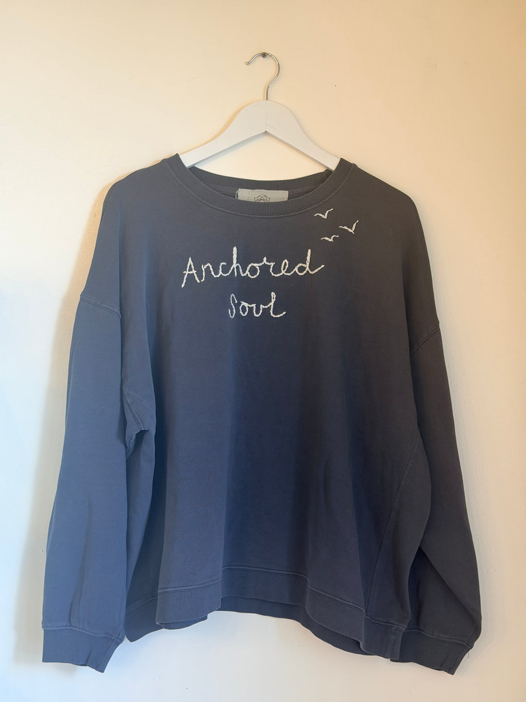 Anchored Soul Hand-Stitched Sweatshirt