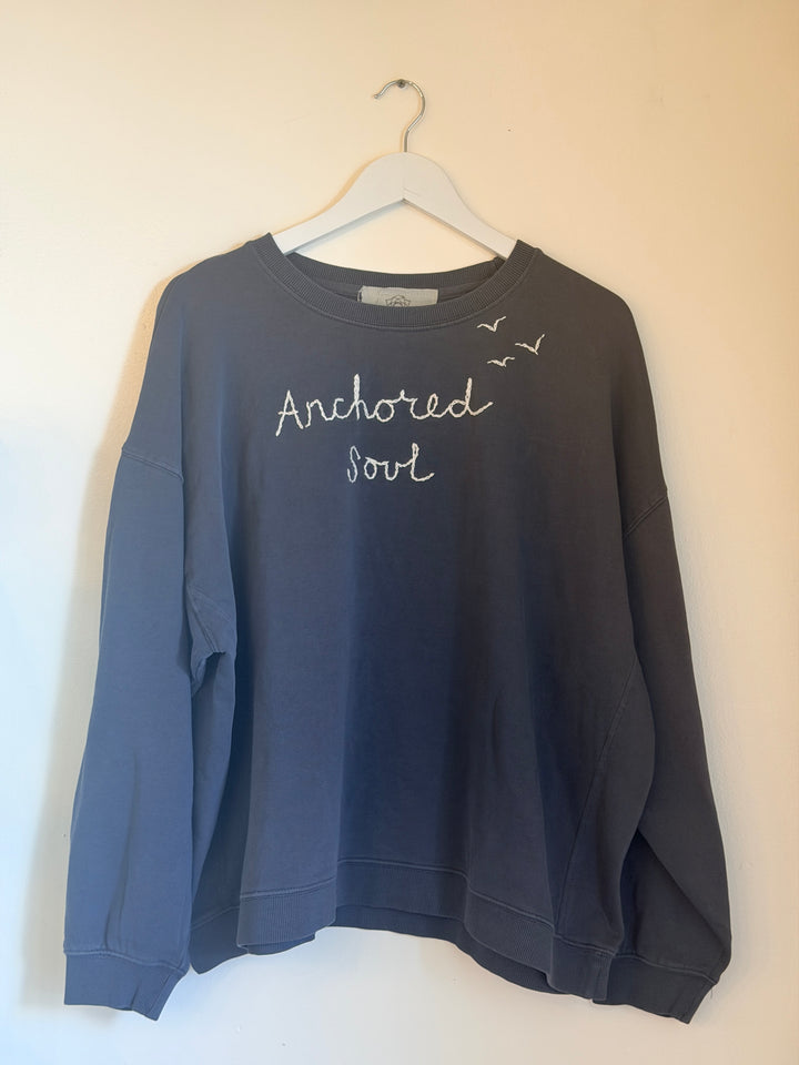 Anchored Soul Hand-Stitched Sweatshirt