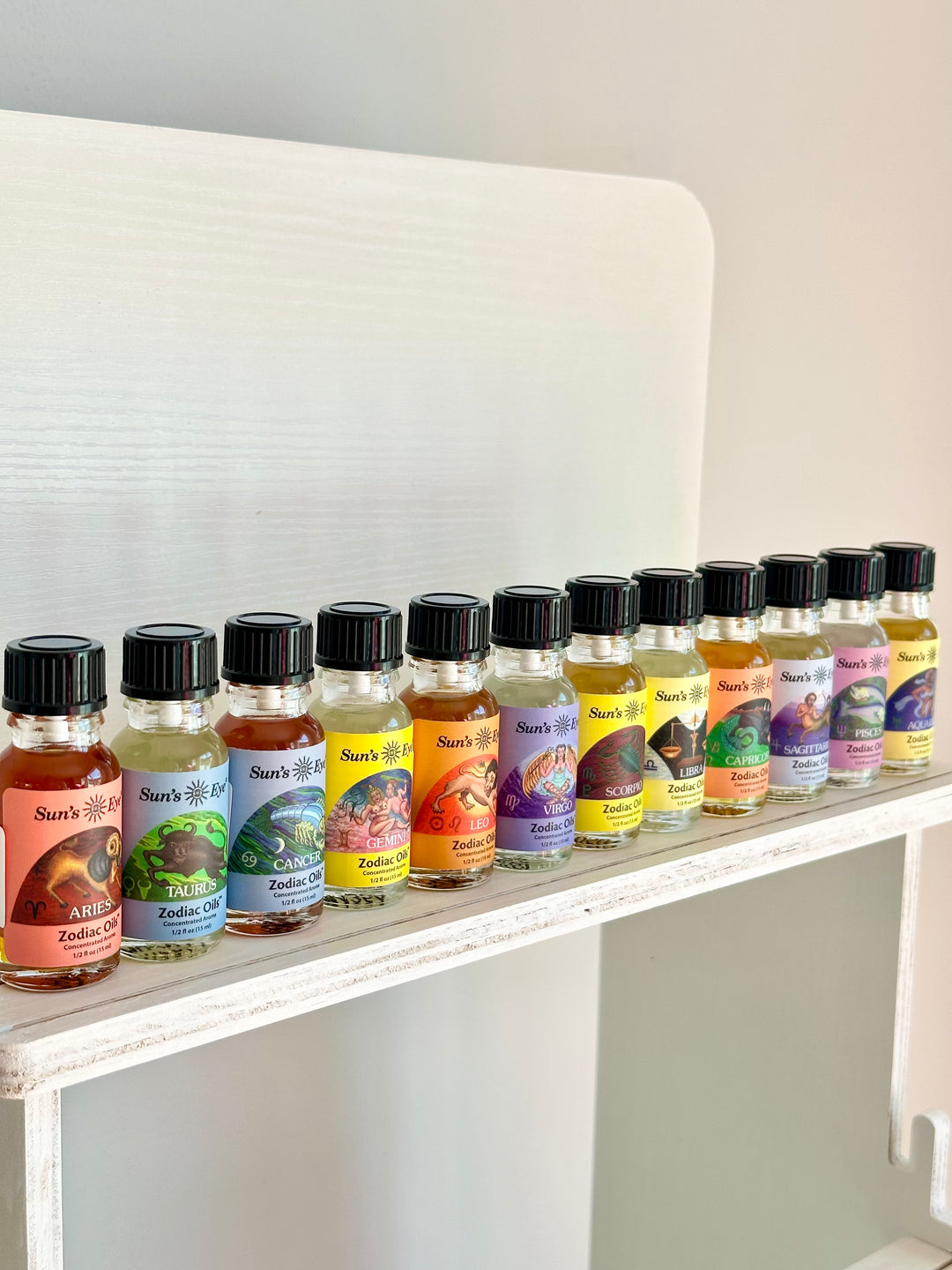 Sun's Eye Zodiac Essential Oils