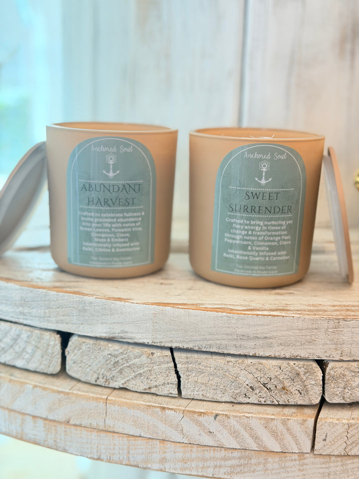 Anchored Soul | Sweet Surrender Intention Candle | LIMITED EDITION (Fall)