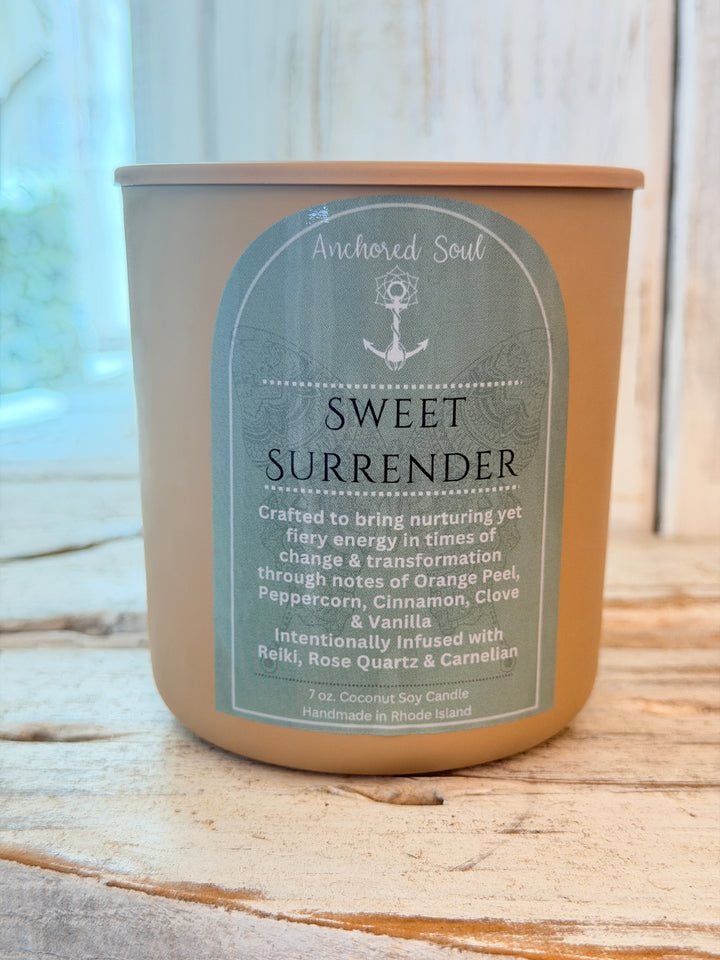 Anchored Soul | Sweet Surrender Intention Candle | LIMITED EDITION (Fall)