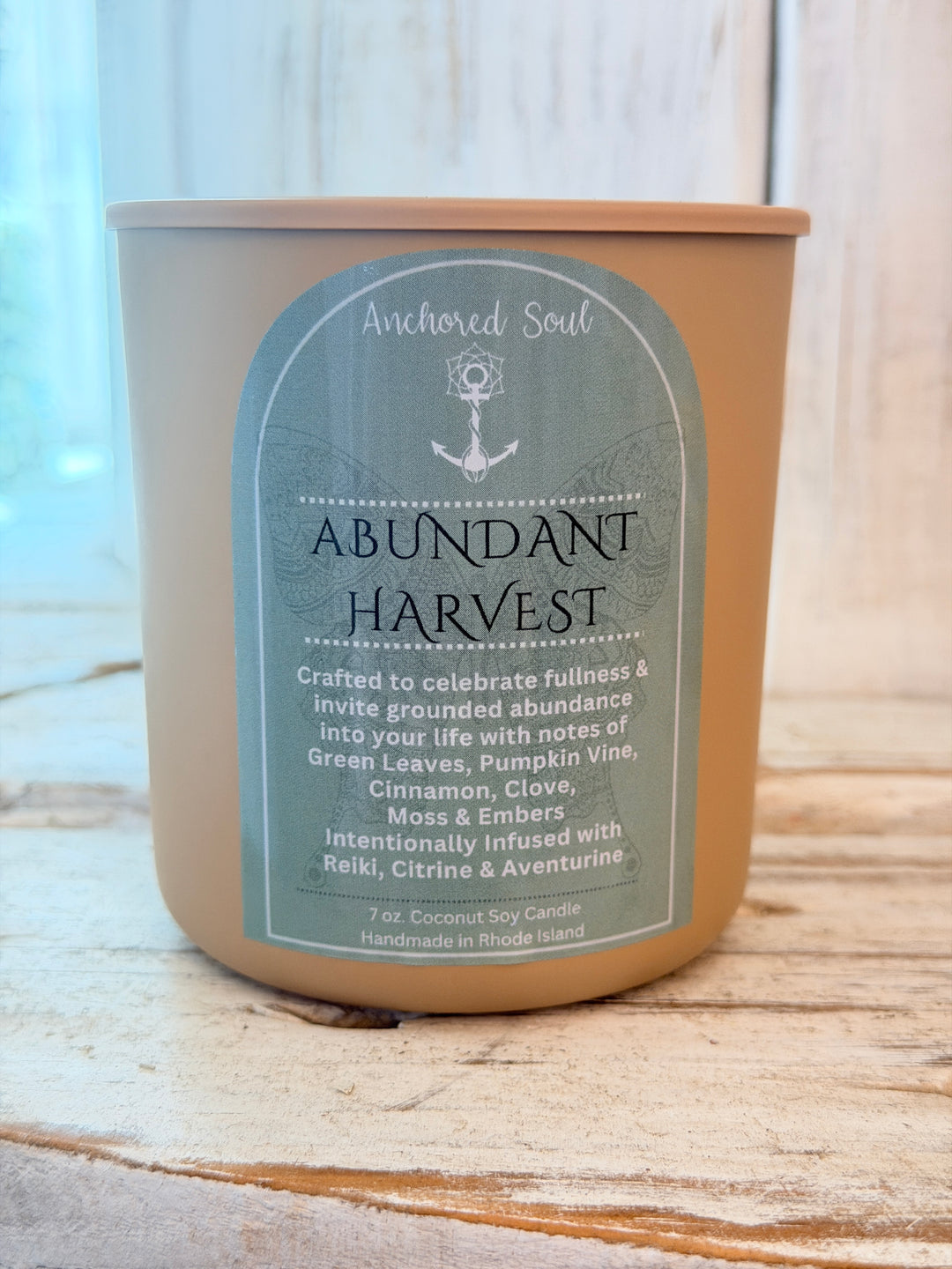 Anchored Soul | Abundant Harvest Intention Candle | LIMITED EDITION (Fall)