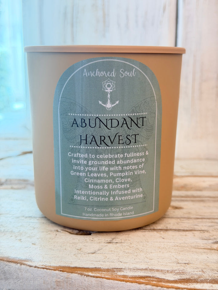 Anchored Soul | Abundant Harvest Intention Candle | LIMITED EDITION (Fall)