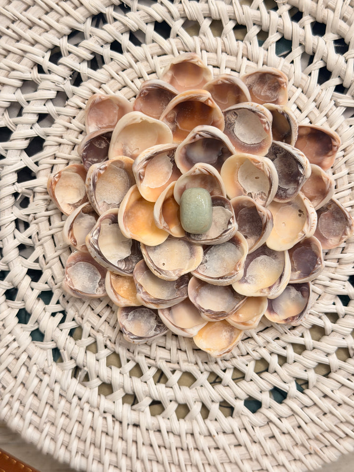 Anchored Soul | WHITE ZenFlower Rattan Bags