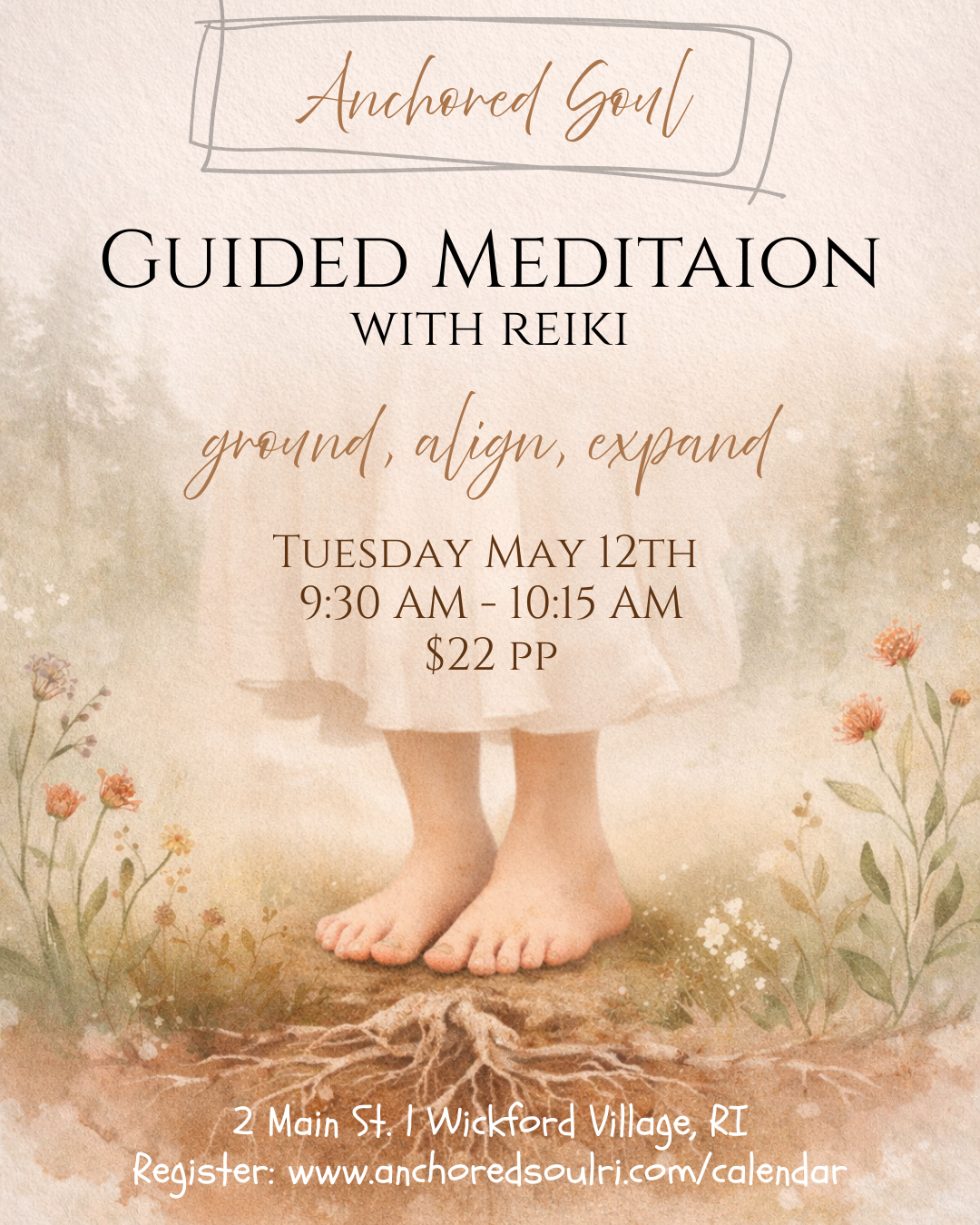 Guided Meditation w/ Reiki: Ground, Align + Expand