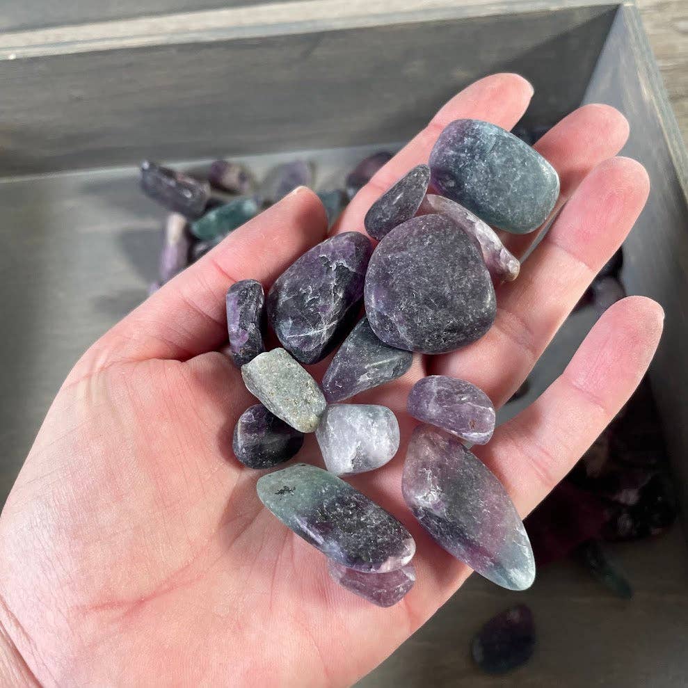 Tumbled Fluorite Healing Crystals
