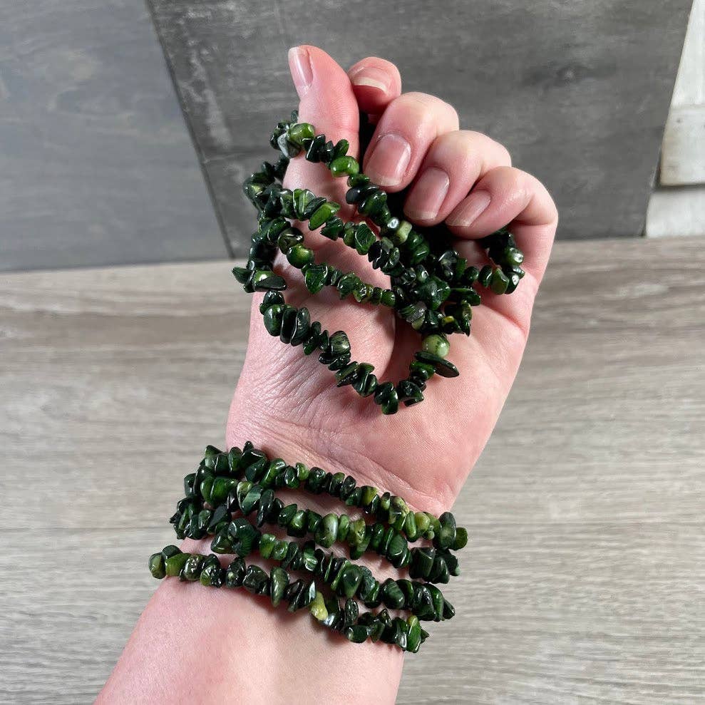 Healing Crystal Chip Bracelets