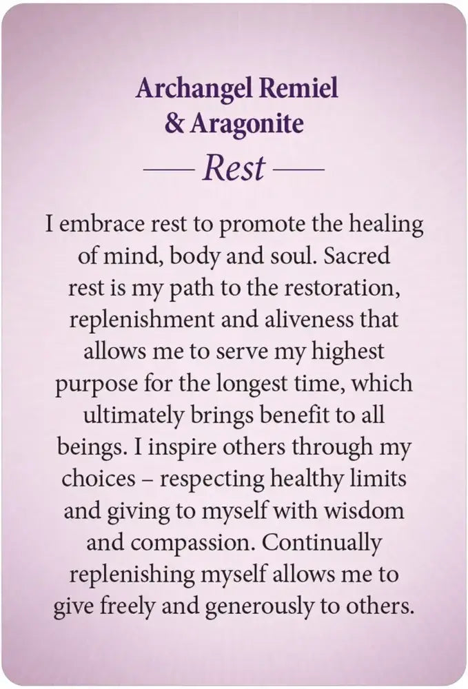 Pocket Crystal Mandala Activation Cards 56-card deck for spiritual meditation and affirmations