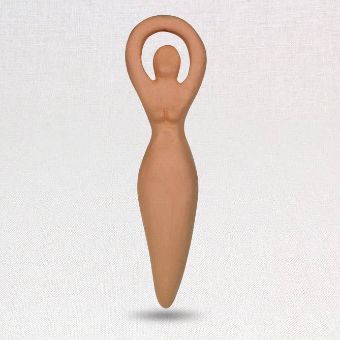 Goddess Stone Hanging Oil Diffuser for holistic aromatherapy and coastal boho living