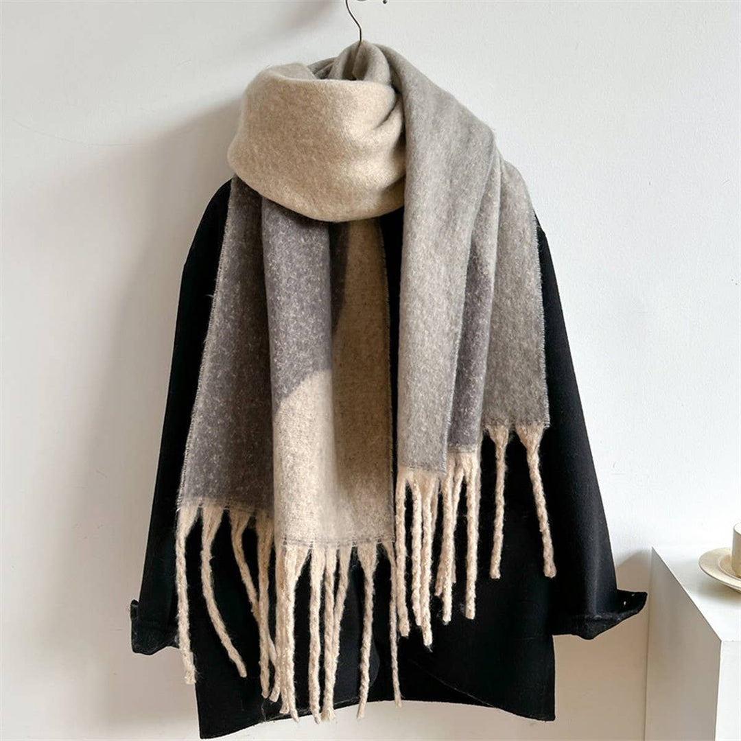 Thick Fringe Scarf