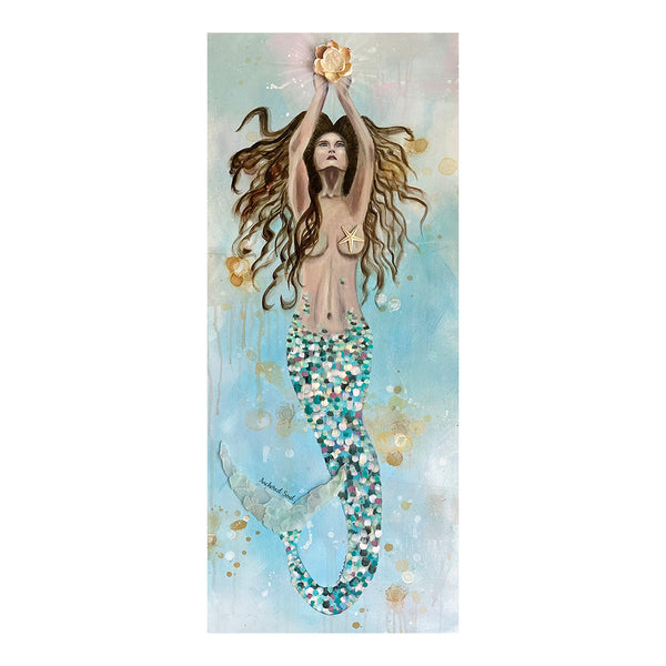 Mermaid original artwork by Alana Almonte