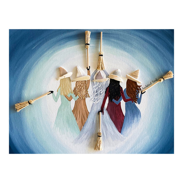Witches original artwork by Alana Almonte