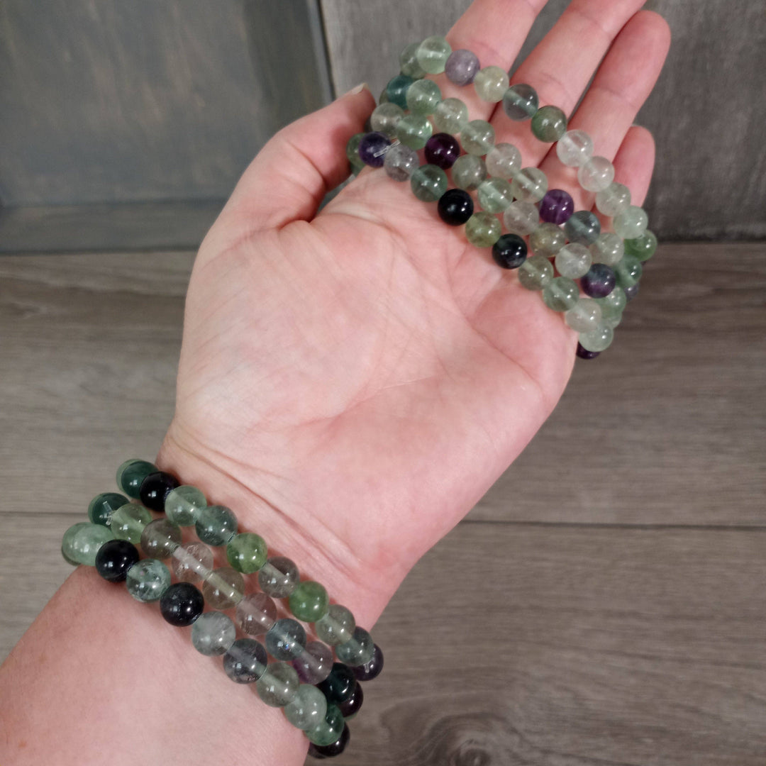 Healing Crystal Bracelets- 8mm Round