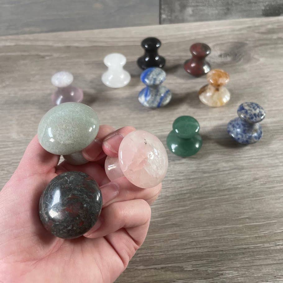 Gemstone Facial Rollers for Skincare