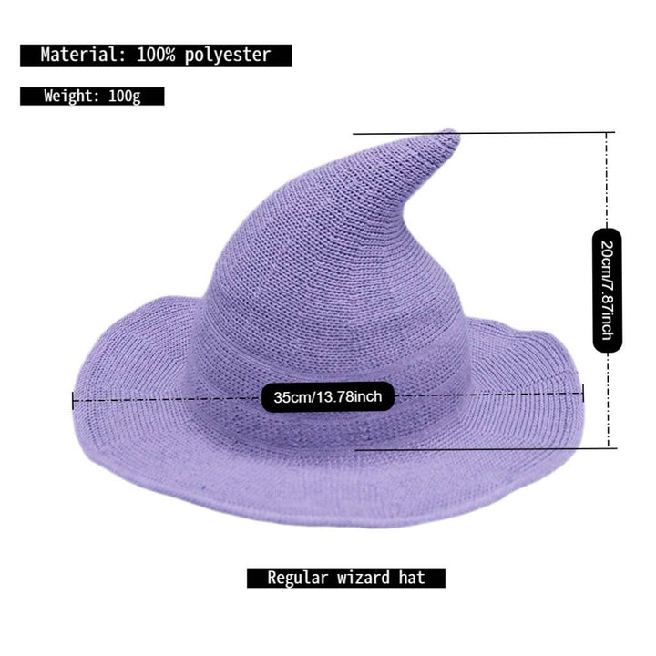 Pointed Lightweight Witch Hat | 6 Colors