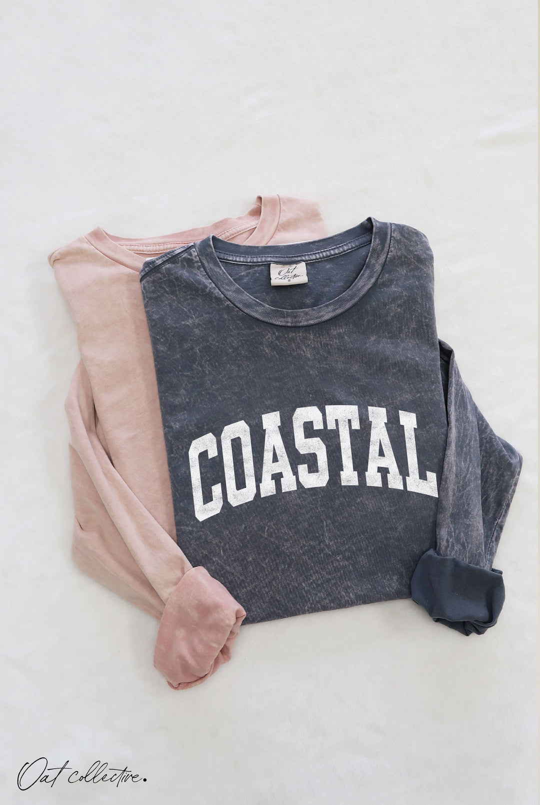 COASTAL Mineral Washed Long Sleeve Shirt