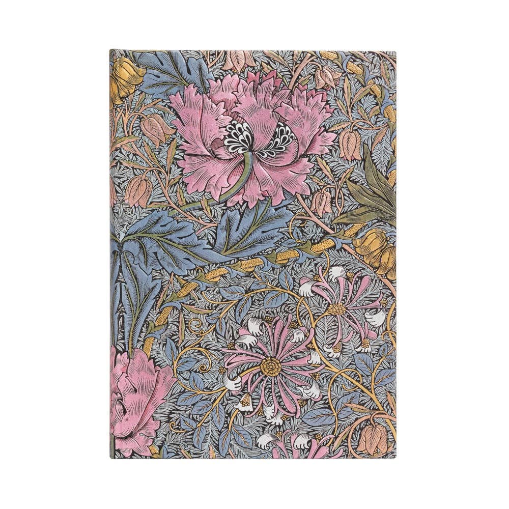 Paperblanks Morris Pink Honeysuckle Hardcover Journal