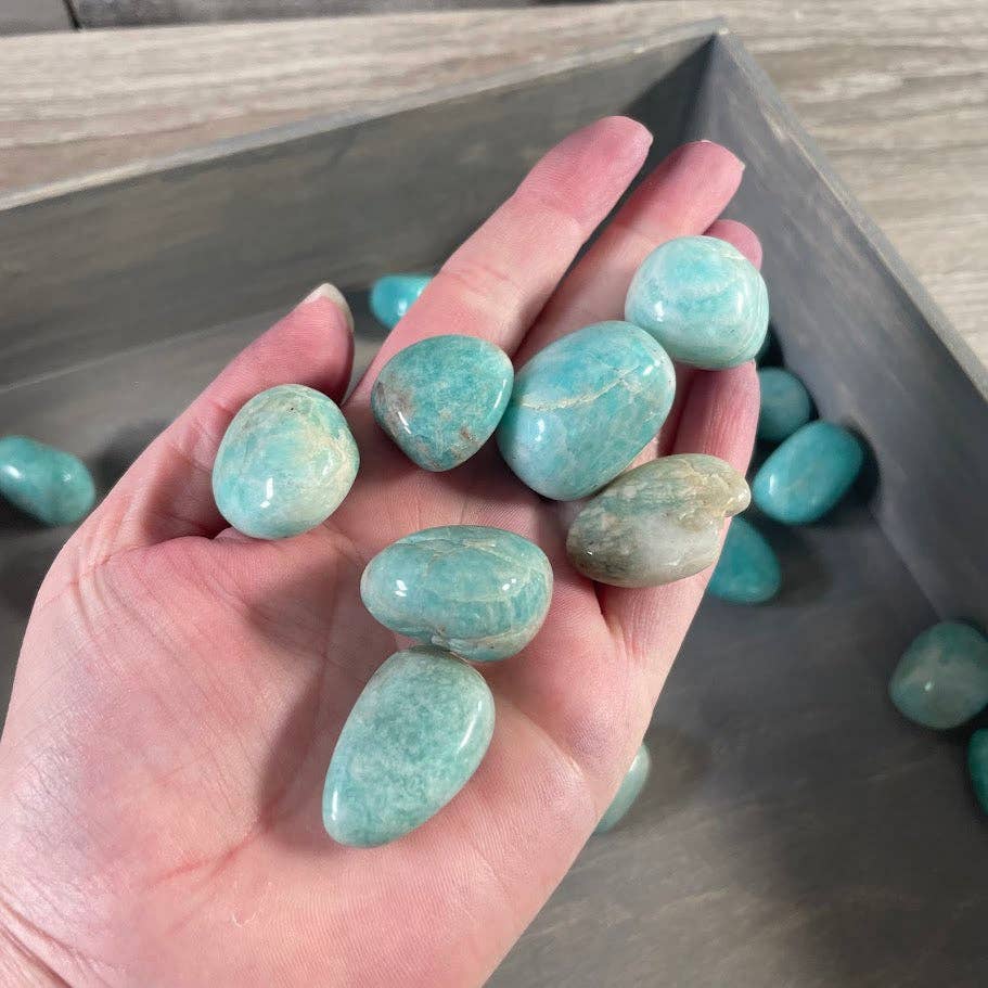 Amazonite Tumbled Healing Crystals