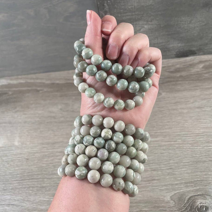Gemstone Beaded Bracelets 10mm – Crystal Healing Jewelry