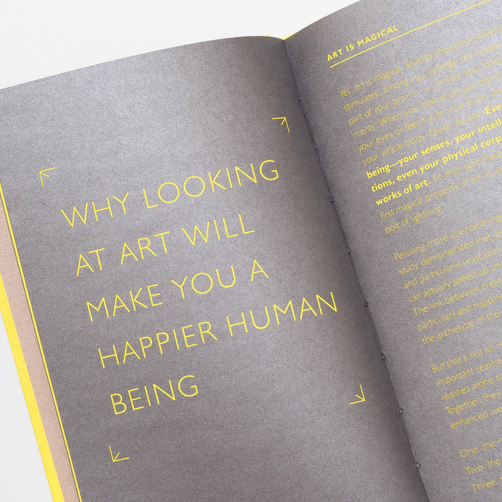 How Art Can Make You Happy book cover, a soulful self-help paperback for creative souls