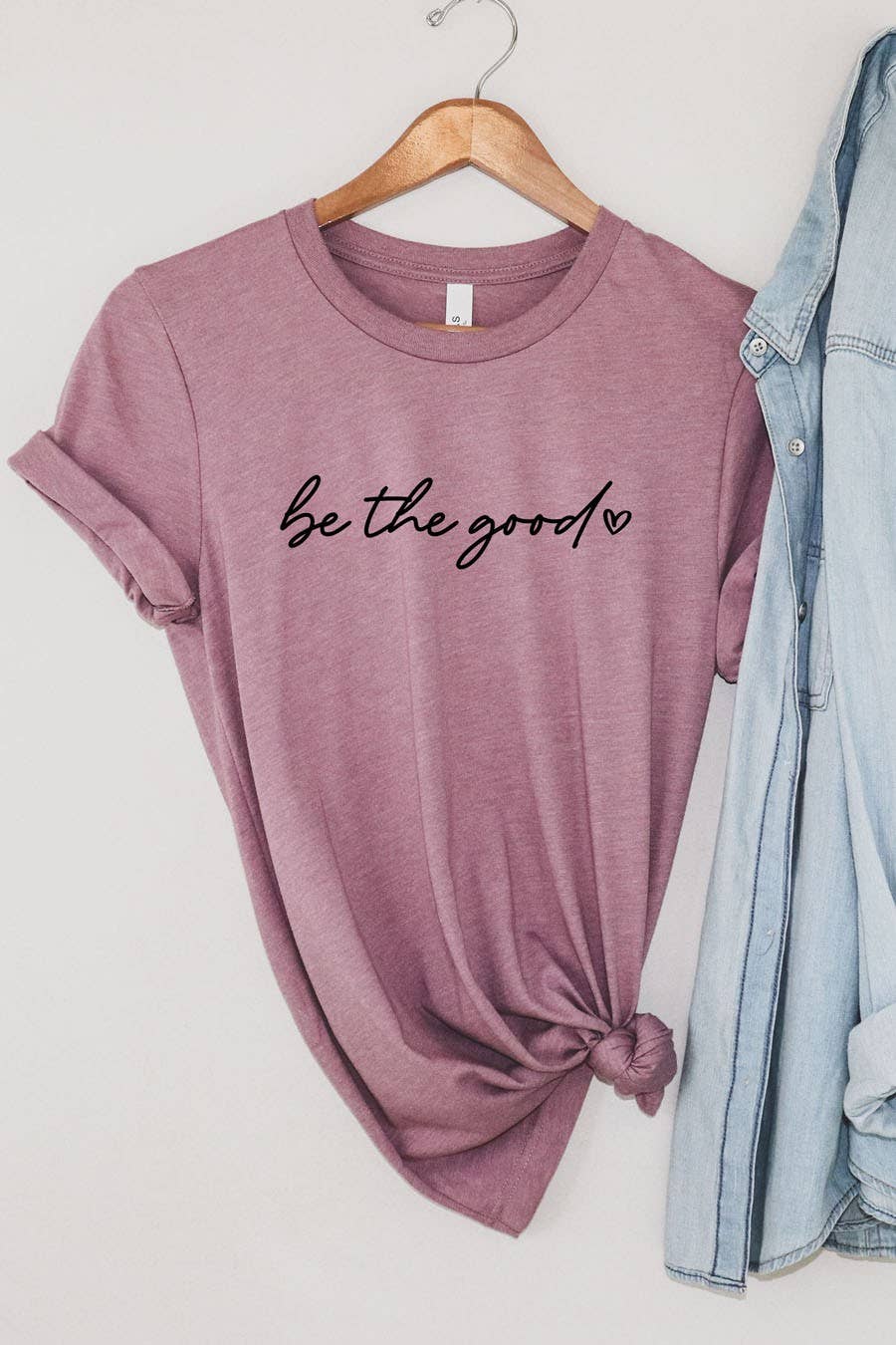 Be the Good Graphic Tee — relaxed fit coastal boho tee for intentional everyday wear
