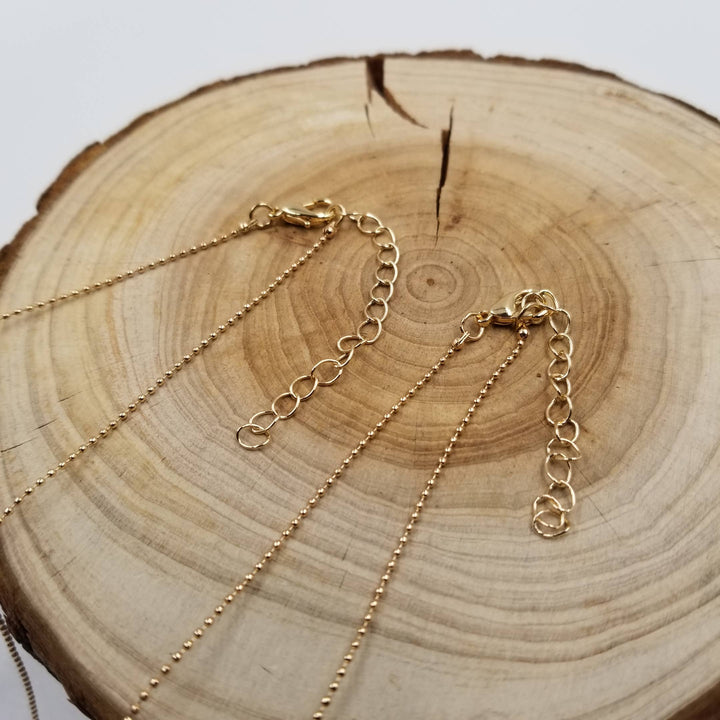 Demi Crescent With Crystal Necklace