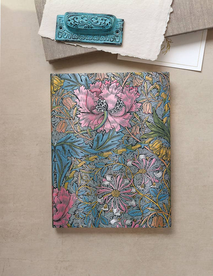 Paperblanks Morris Pink Honeysuckle Hardcover Journal
