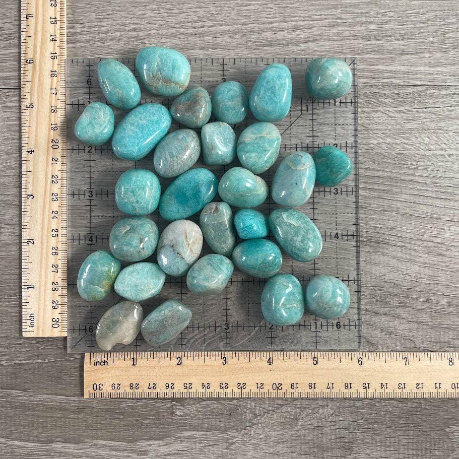 Amazonite Tumbled Healing Crystals