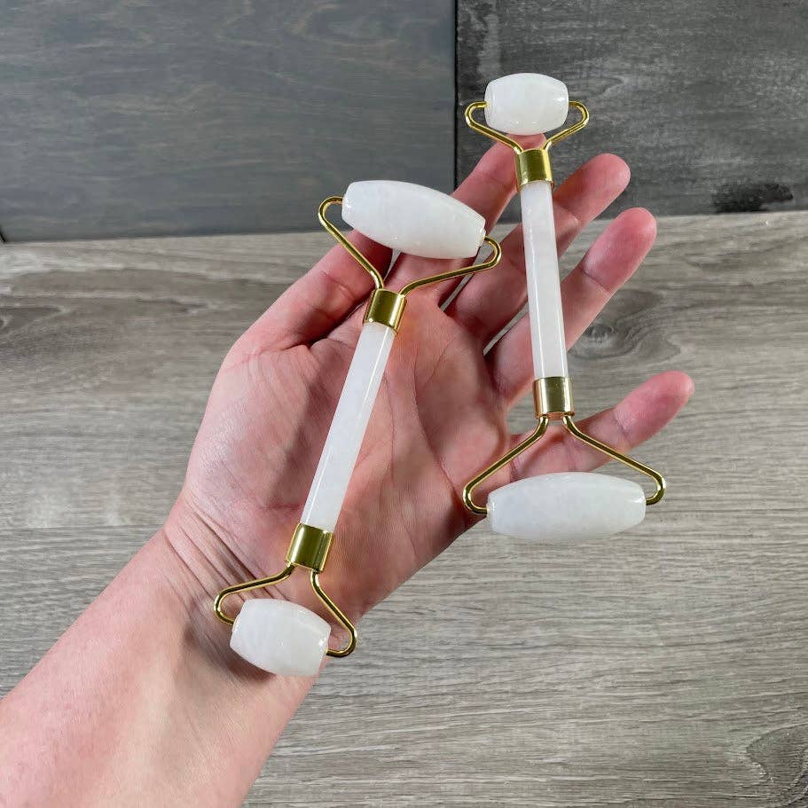 Gemstone Facial Rollers for Skincare