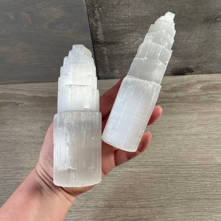 Selenite Tower Crystal