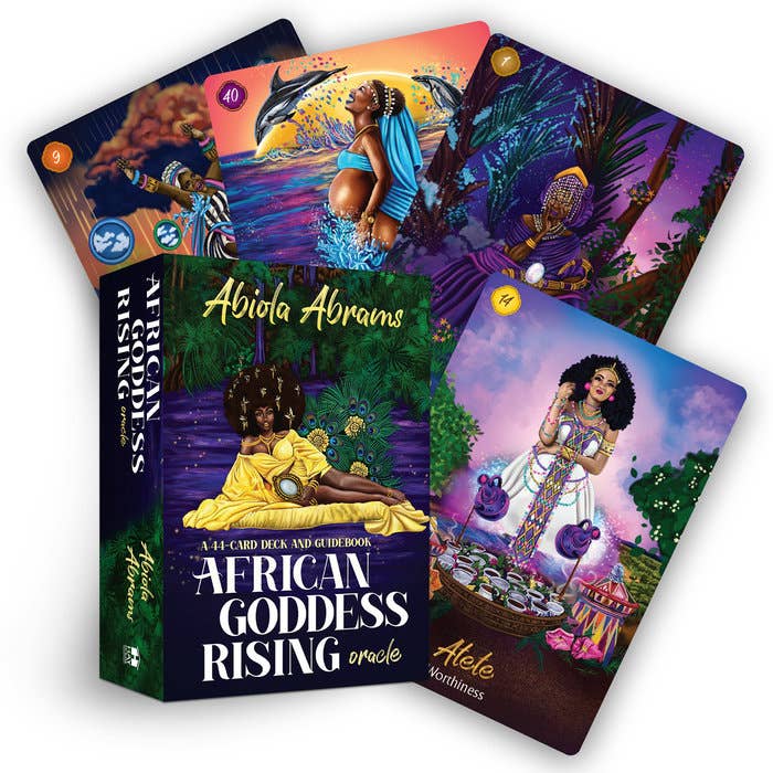 African Goddess Rising Oracle Deck