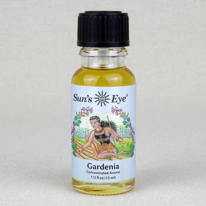 Gardenia Essential Oil small bottle for floral aromatherapy and coastal boho wellness