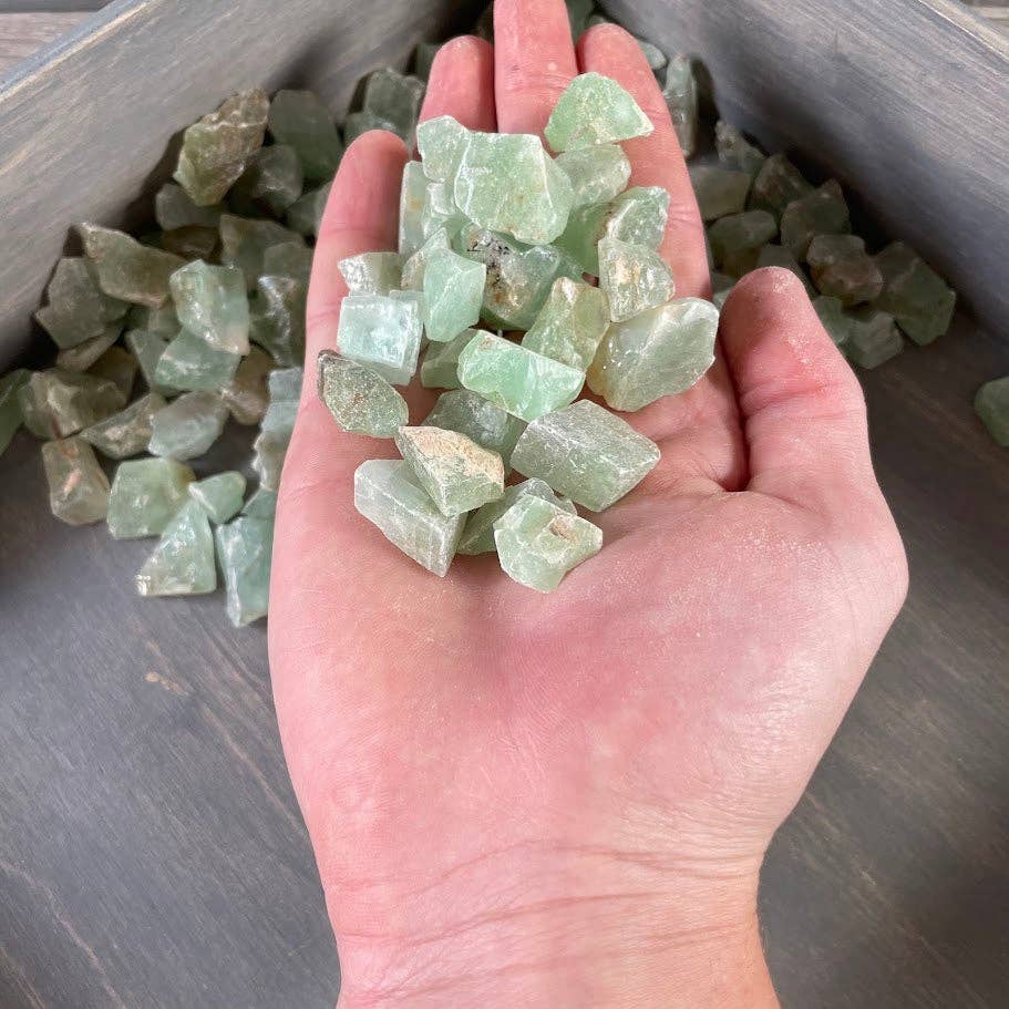 Green Calcite Healing Crystals